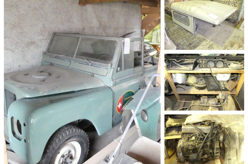 Verwertung Land Rover Typ 88 + Zubehör