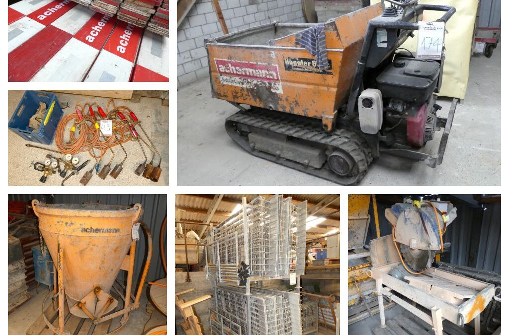Konkurs Liquidation Achermann AG, Bauunternehmung